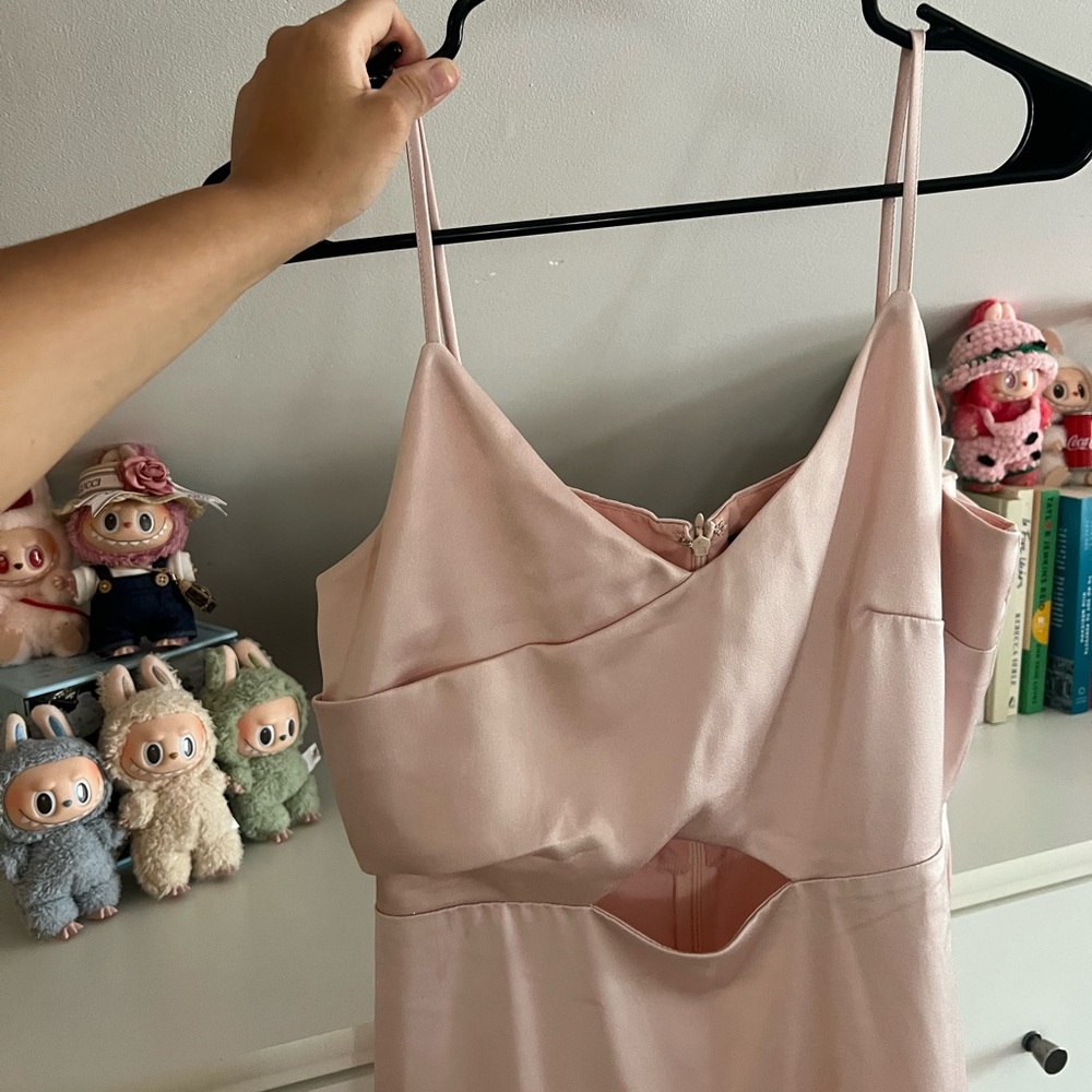 Sam Edelman Light Pink Backless Dress